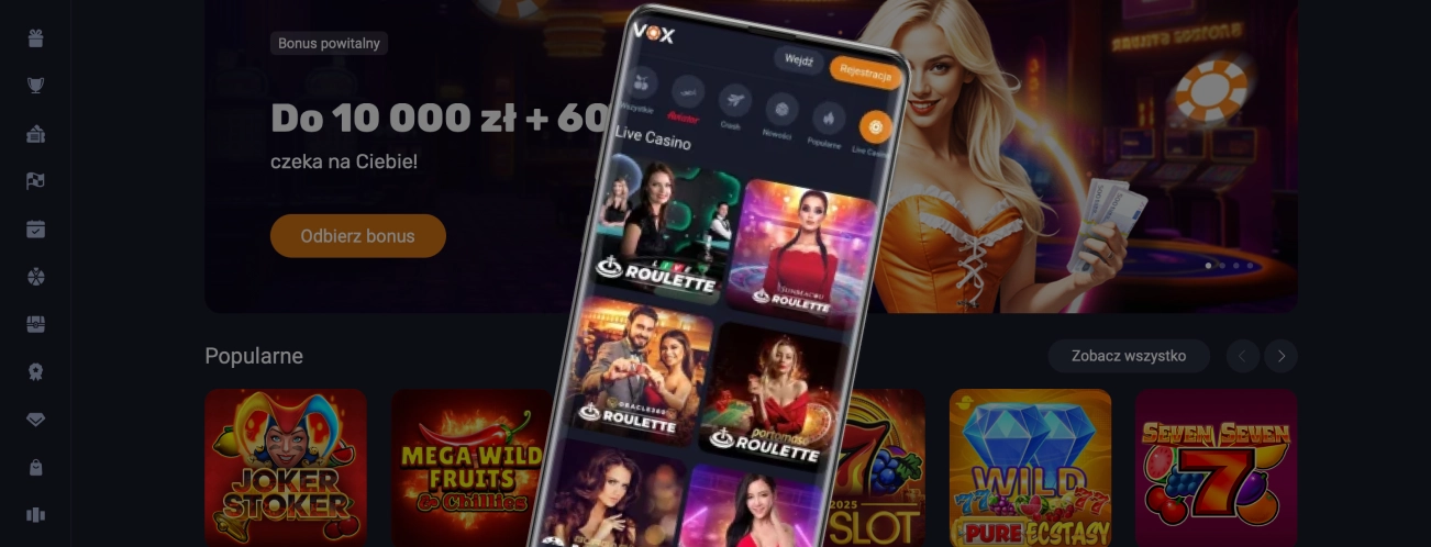 Mobilne granie z Vox Casino App – wygoda i szybki dostęp